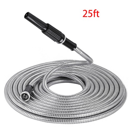 25ft garden hose stainless - hose,
