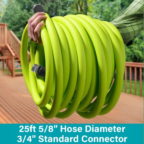 Garden hose 25ft hybrid - garden,