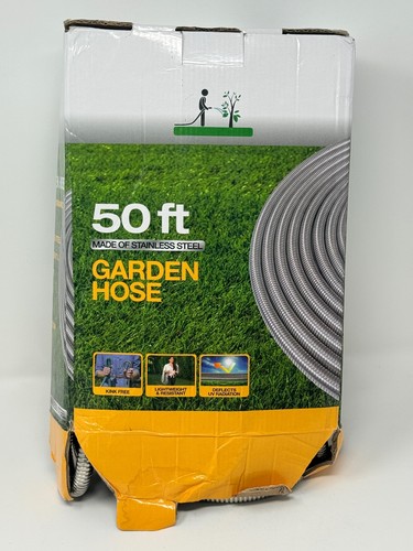 50ft stainless steel - steel, garden