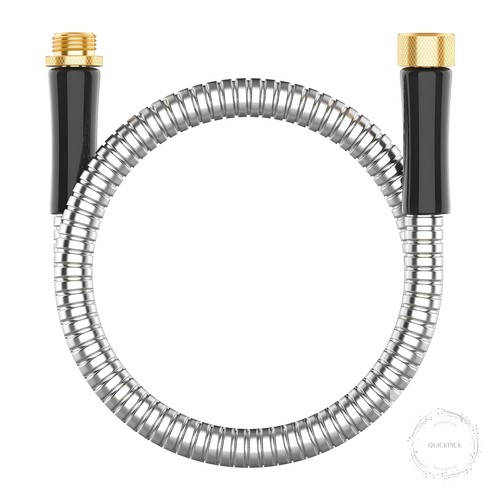 Short metal garden hose - 3, ft