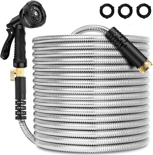 Metal garden hose - metal,