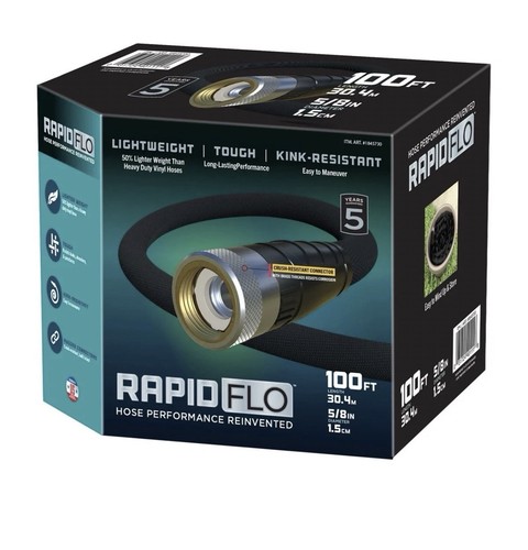 Rapid flo 100 garden hose - 100, ft