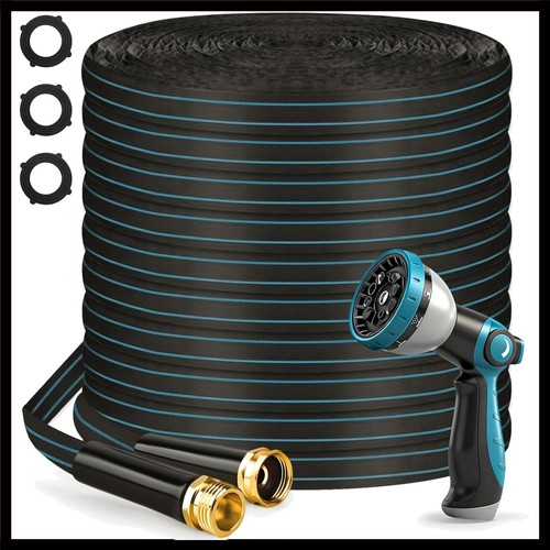 Lightweight flat garden hose - flat,