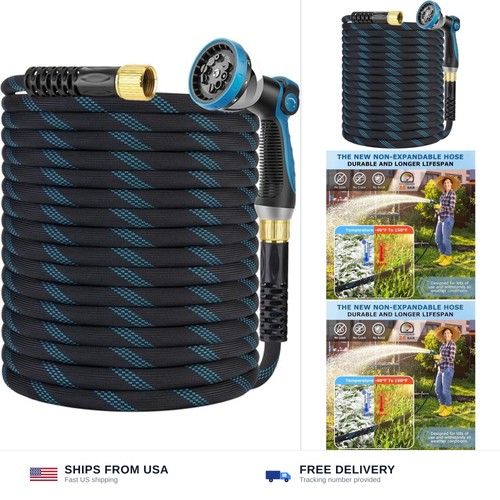 Non expanding garden hose 100 - garden,