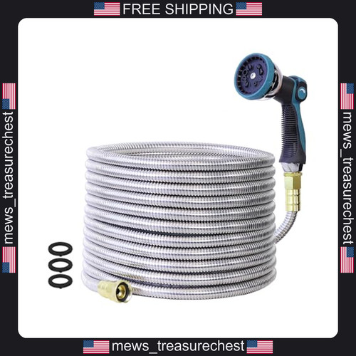 Garden hose stainless - garden, steel