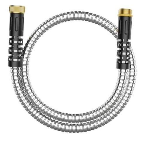 6ft metal garden hose short - metal, hose,